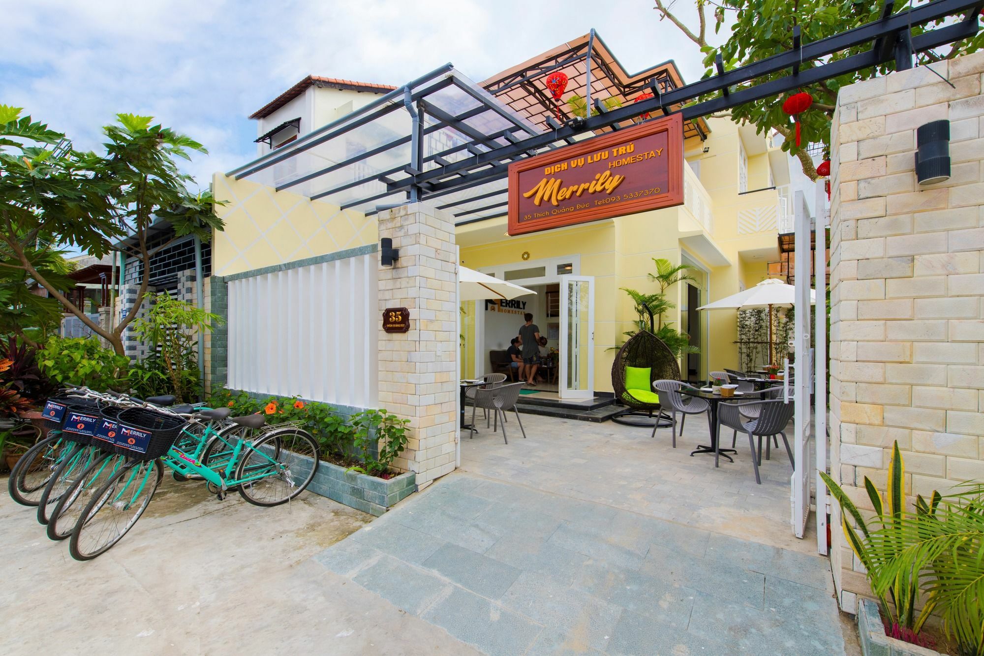 Hoi An Merrily Homestay Zewnętrze zdjęcie